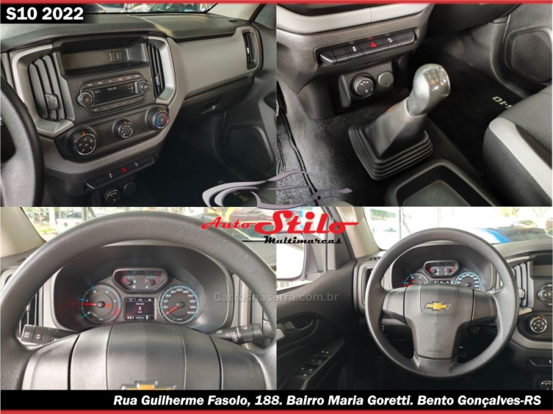 S10 2.8 LS 4X4 CD 16V TURBO DIESEL 4P MANUAL - 2022 - BENTO GONçALVES