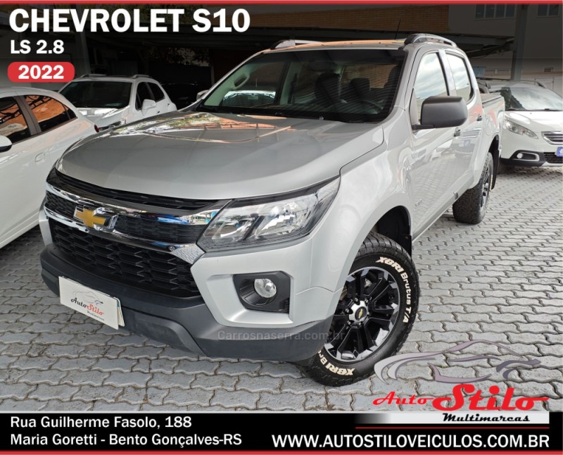 s10 2.8 ls 4x4 cd 16v turbo diesel 4p manual 2022 bento goncalves