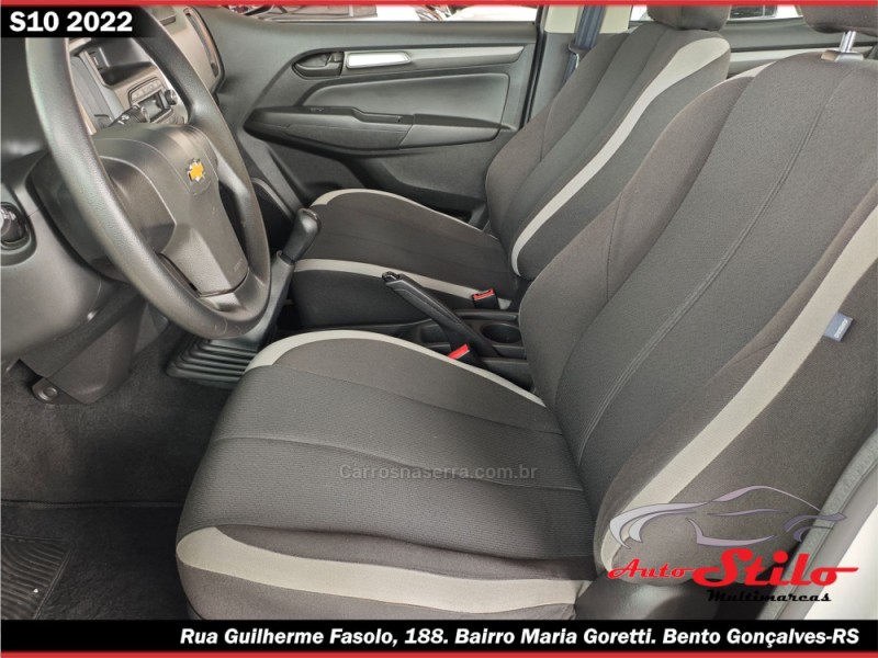 S10 2.8 LS 4X4 CD 16V TURBO DIESEL 4P MANUAL - 2022 - BENTO GONçALVES