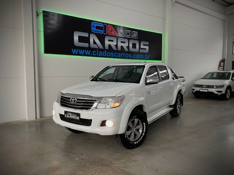 hilux 2.7 srv 4x4 cd 16v flex 4p automatico 2013 lajeado