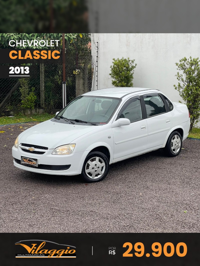 CHEVROLET - CLASSIC - 2012/2013 - Branca - R$ 24.900,00