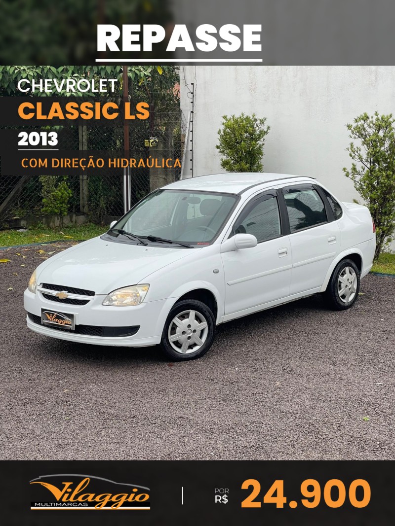 CHEVROLET - CLASSIC - 2012/2013 - Branca - R$ 24.900,00