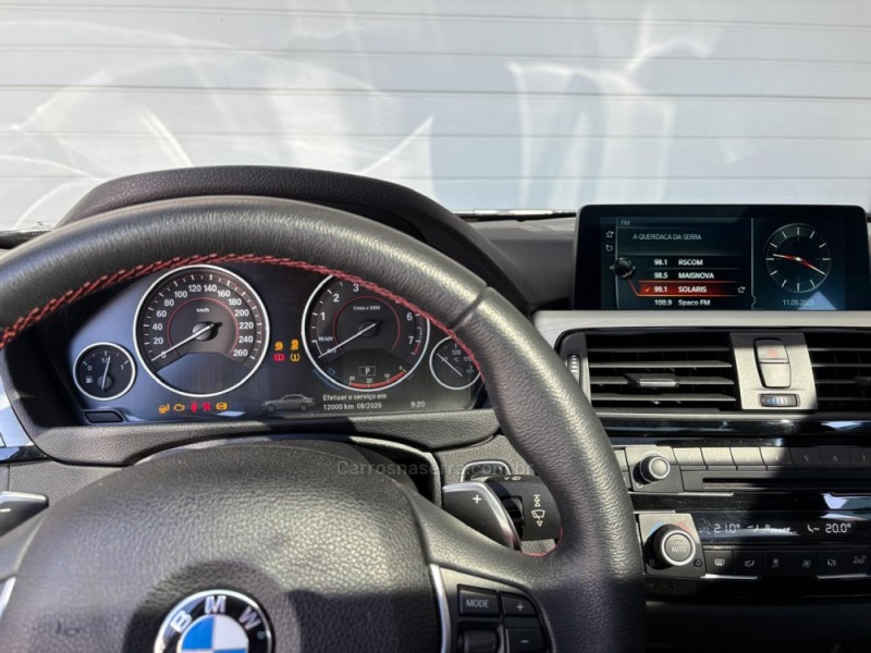 328I 2.0 M SPORT 16V ACTIVEFLEX 4P AUTOMÁTICO - 2017 - FARROUPILHA