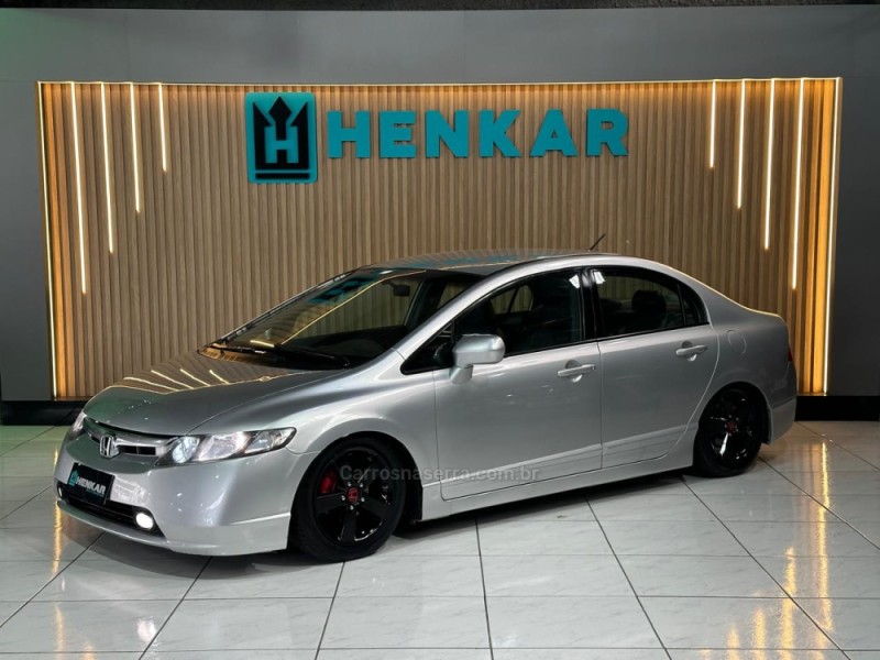 civic 1.8 lxs 16v gasolina 4p automatico 2007 campo bom