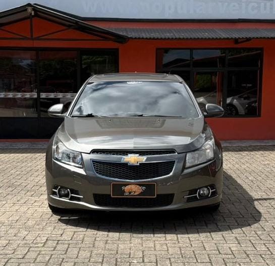 CRUZE 1.4 TURBO LTZ 16V FLEX 4P AUTOMÁTICO - 2014 - CANELA