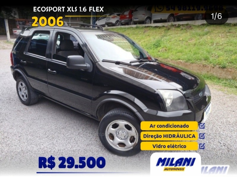 ecosport 1.6 xls 8v flex 4p manual 2006 bento goncalves
