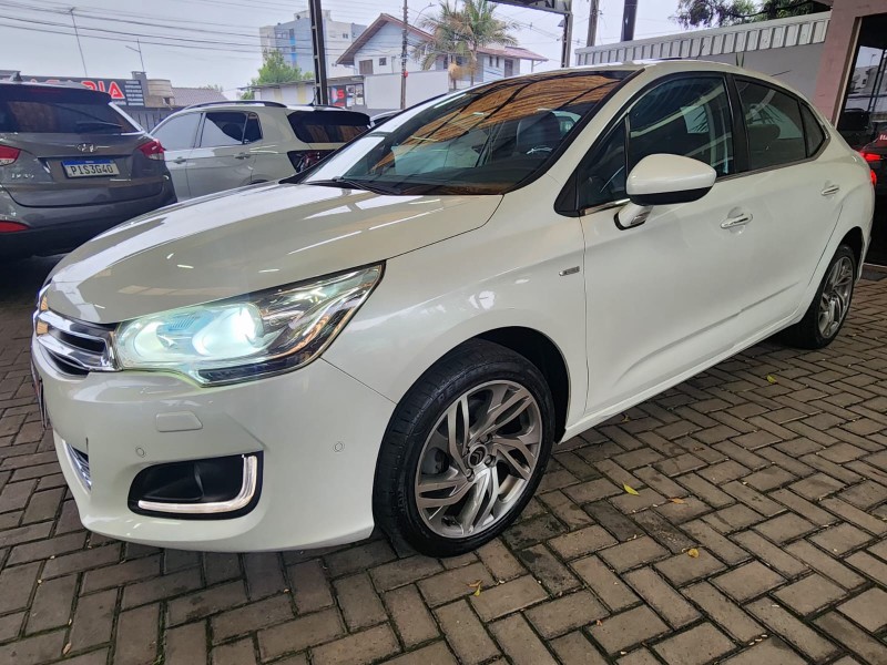 C4 LOUNGE 1.6 EXCLUSIVE 16V TURBO GASOLINA 4P AUTOMÁTICO - 2014 - CAXIAS DO SUL