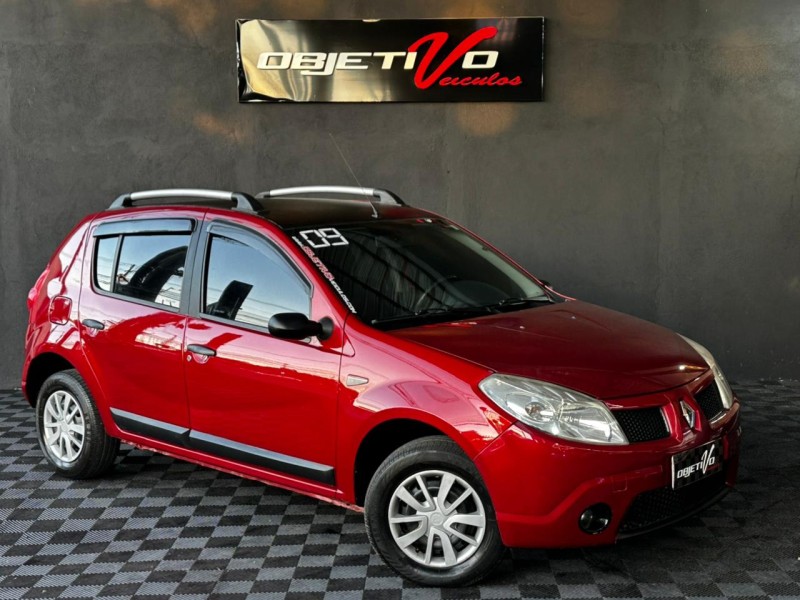 sandero 1.0 authentique 16v flex 4p manual 2009 caxias do sul