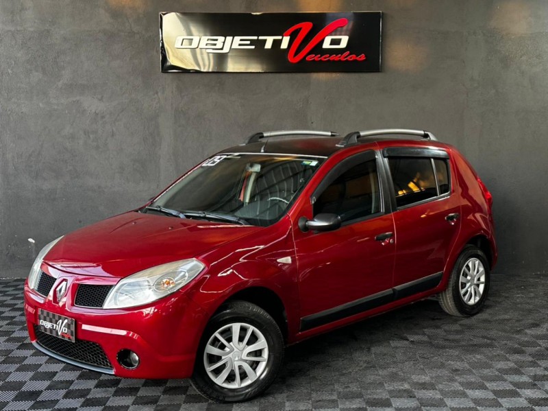 SANDERO 1.0 AUTHENTIQUE 16V FLEX 4P MANUAL - 2009 - CAXIAS DO SUL