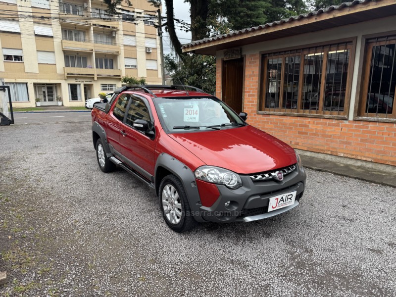 strada 1.8 mpi adventure cd 16v flex 3p automatizado 2014 garibaldi