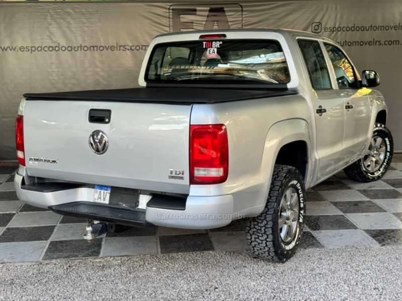 AMAROK 2.0 S 4X4 CD 16V TURBO INTERCOOLER DIESEL 4P MANUAL - 2012 - NOVA PRATA
