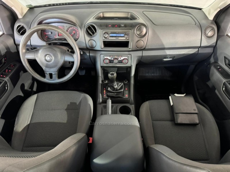AMAROK 2.0 S 4X4 CD 16V TURBO INTERCOOLER DIESEL 4P MANUAL - 2012 - NOVA PRATA