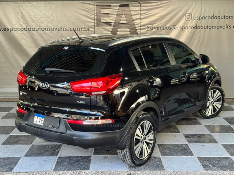 SPORTAGE 2.0 LX 4X2 16V FLEX 4P AUTOMÁTICO - 2014 - NOVA PRATA