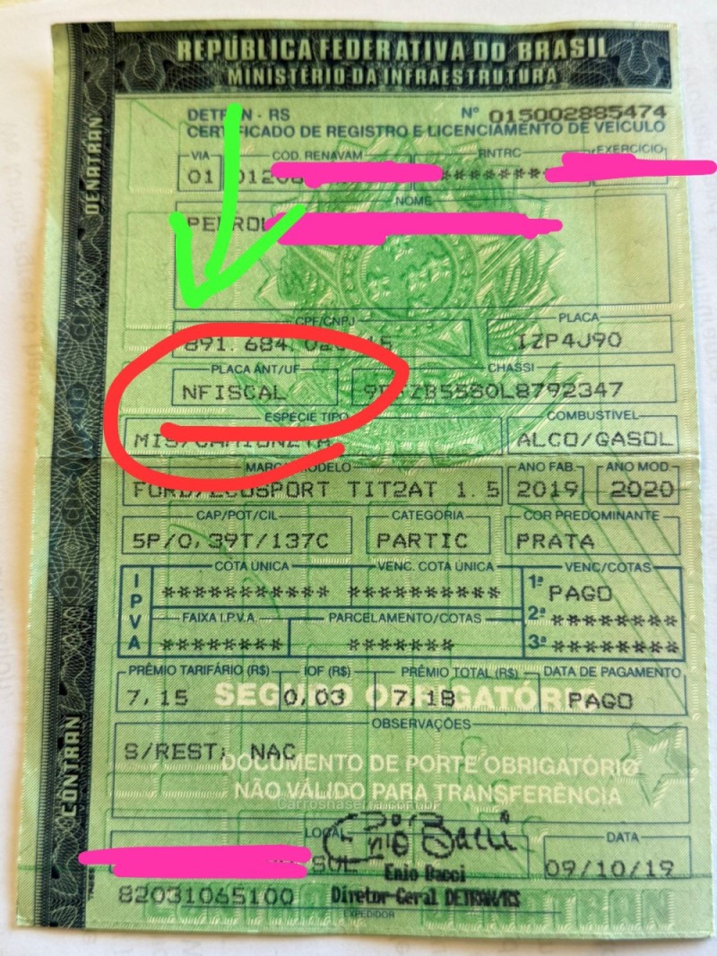 ECOSPORT 1.5 TITANIUM 16V FLEX 4P AUTOMÁTICO - 2020 - CAXIAS DO SUL