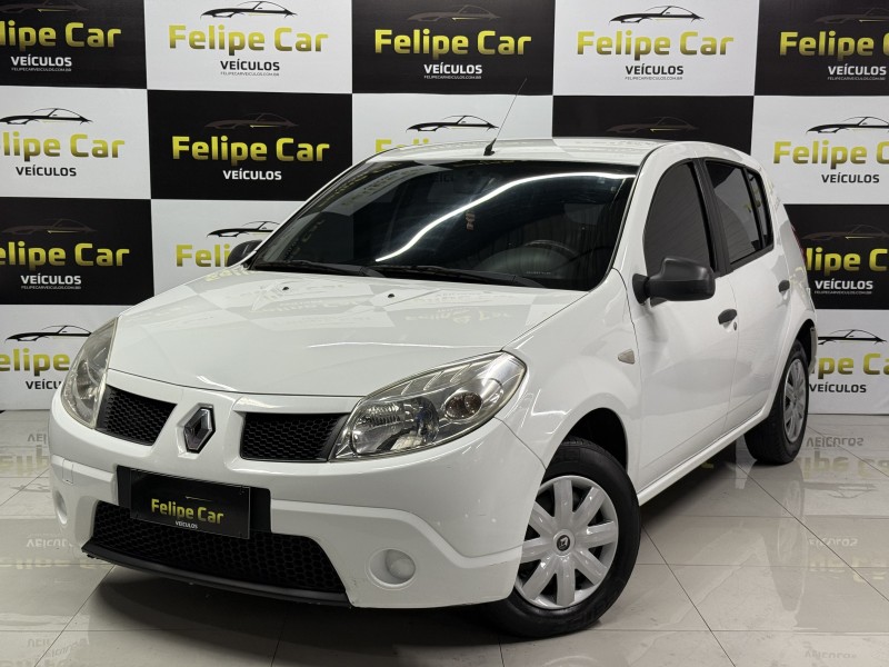 sandero 1.0 authentique 16v flex 4p manual 2010 caxias do sul