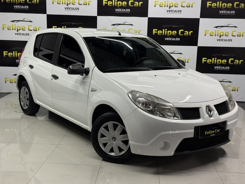 SANDERO 1.0 AUTHENTIQUE 16V FLEX 4P MANUAL - 2010 - CAXIAS DO SUL