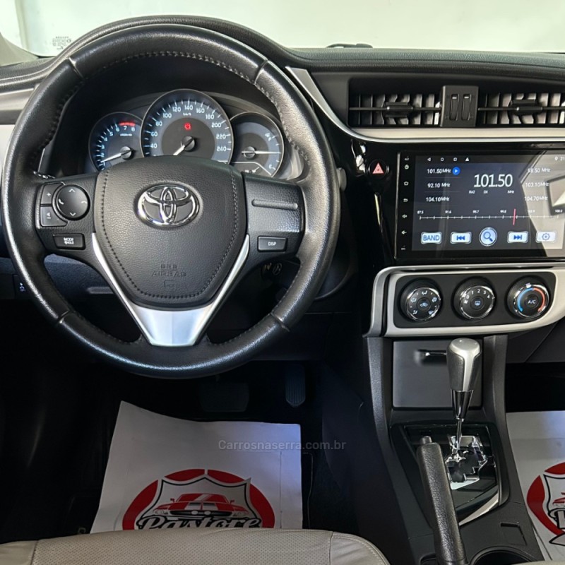 COROLLA 1.8 GLI UPPER 16V FLEX 4P AUTOMÁTICO - 2019 - VACARIA