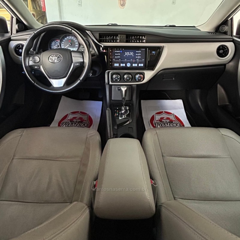 COROLLA 1.8 GLI UPPER 16V FLEX 4P AUTOMÁTICO - 2019 - VACARIA