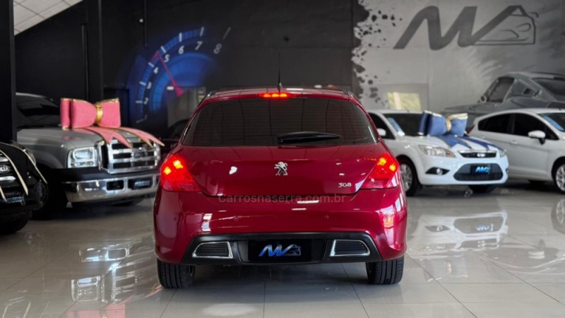 308 2.0 ALLURE 16V FLEX 4P AUTOMÁTICO - 2014 - ESTâNCIA VELHA