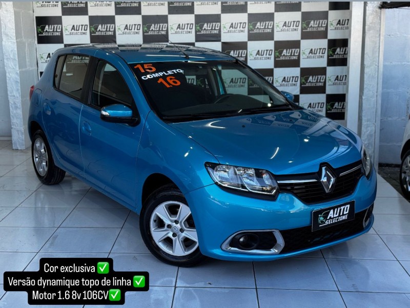 sandero 1.6 dynamique 8v flex 4p manual 2015 caxias do sul