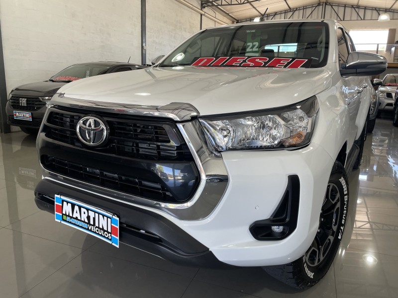 hilux 2.8 srv 4x4 cd 16v diesel 4p automatico 2022 caxias do sul