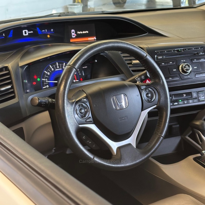 CIVIC 2.0 LXR 16V FLEX 4P AUTOMÁTICO - 2016 - NOVO HAMBURGO
