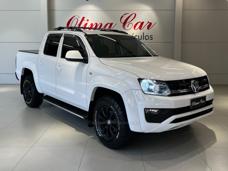 AMAROK 2.0 TRENDLINE 4X4 CD 16V TURBO INTERCOOLER DIESEL 4P AUTOMÁTICO - 2018 - FLORES DA CUNHA