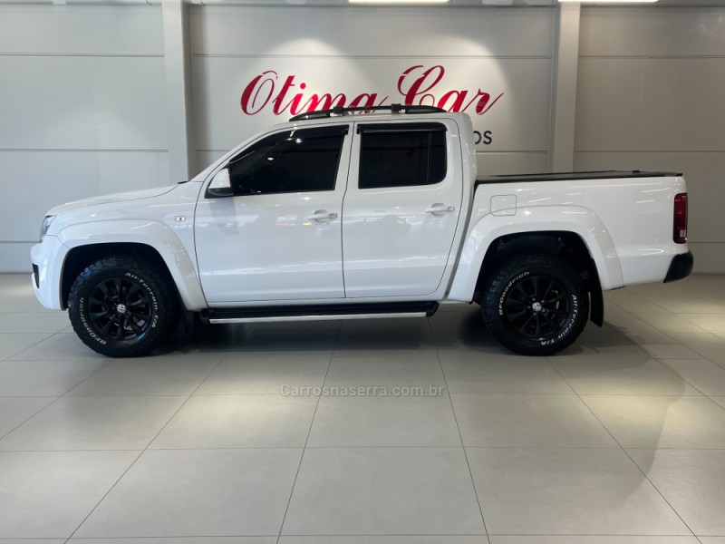 AMAROK 2.0 TRENDLINE 4X4 CD 16V TURBO INTERCOOLER DIESEL 4P AUTOMÁTICO - 2018 - FLORES DA CUNHA