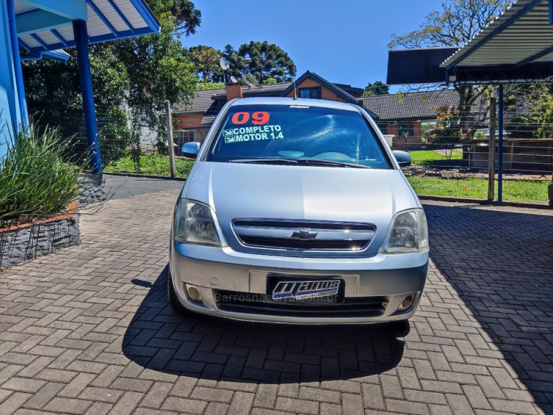 MERIVA 1.4 MPFI MAXX 8V ECONO.FLEX 4P MANUAL - 2008 - CANELA