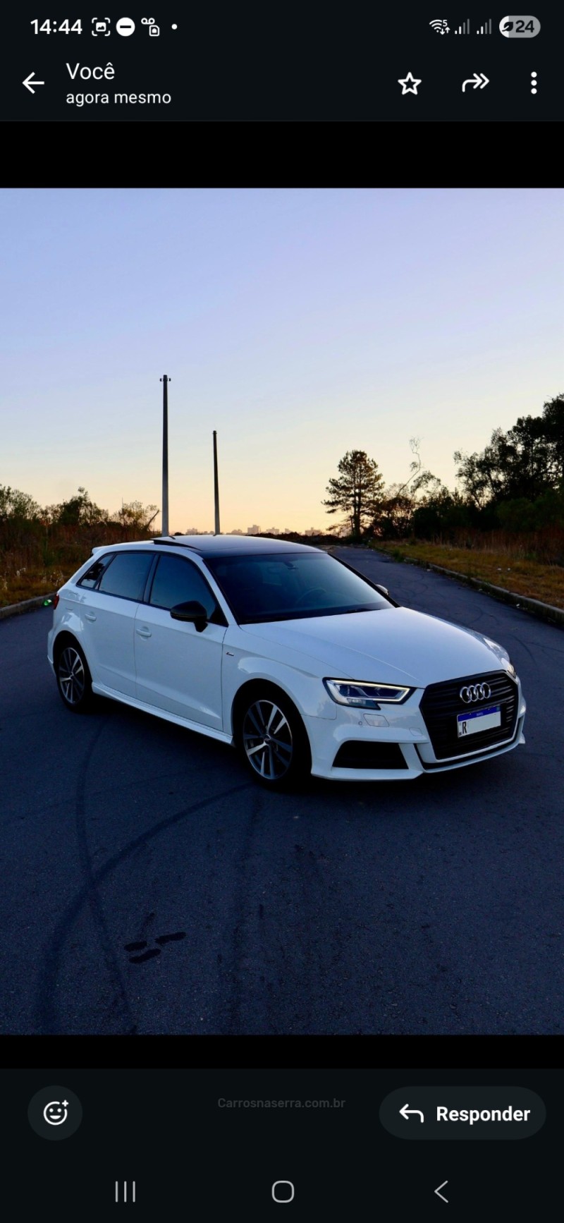 A3 1.4 TFSI PRESTIGE PLUS 16V FLEX 4P TIPTRONIC - 2020 - CAXIAS DO SUL
