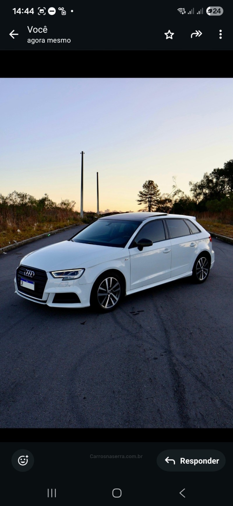 A3 1.4 TFSI PRESTIGE PLUS 16V FLEX 4P TIPTRONIC - 2020 - CAXIAS DO SUL