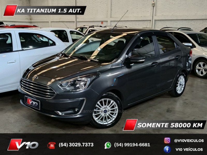 ka 1.5 sedan titanium 12v flex 4p automatico 2020 caxias do sul