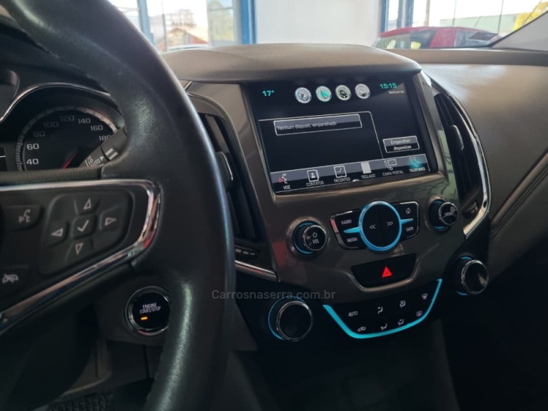 CRUZE 1.4 TURBO LTZ 16V FLEX 4P AUTOMÁTICO - 2018 - VACARIA