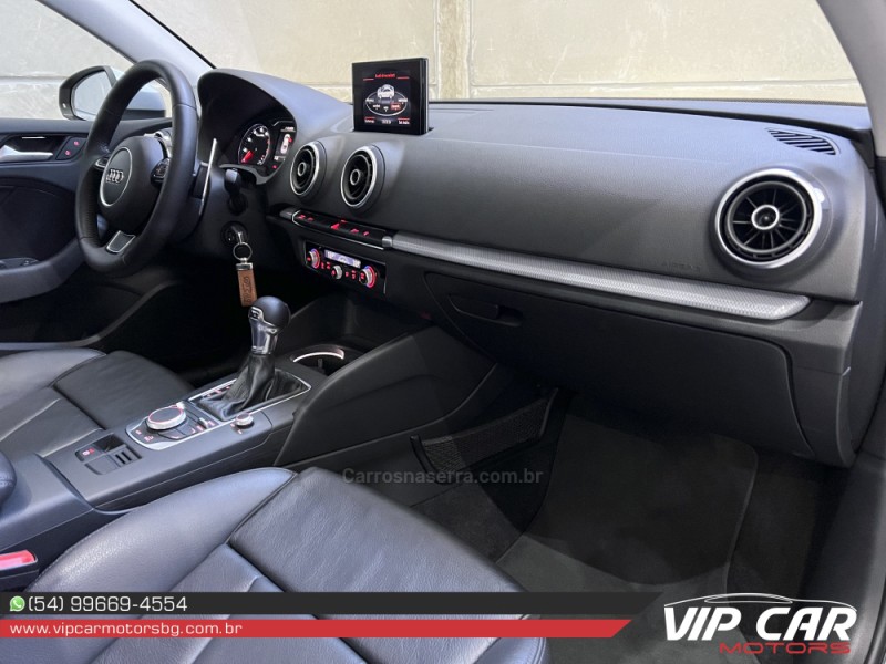 A3 2.0 TFSI SEDAN AMBITION 16V GASOLINA 4P S-TRONIC - 2016 - FARROUPILHA