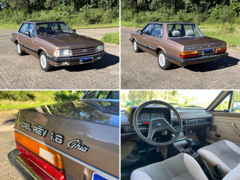 del rey 1.8 ghia 8v gasolina 4p manual 1990 nova bassano