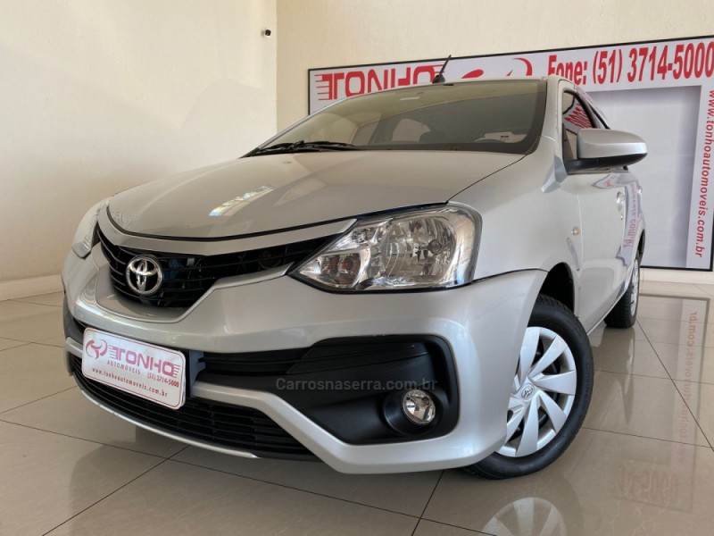 etios 1.5 xs 16v flex 4p manual 2018 lajeado