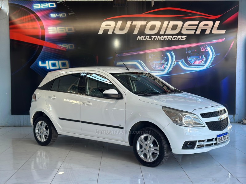 AGILE 1.4 MPFI LT 8V FLEX 4P MANUAL - 2011 - NOVO HAMBURGO