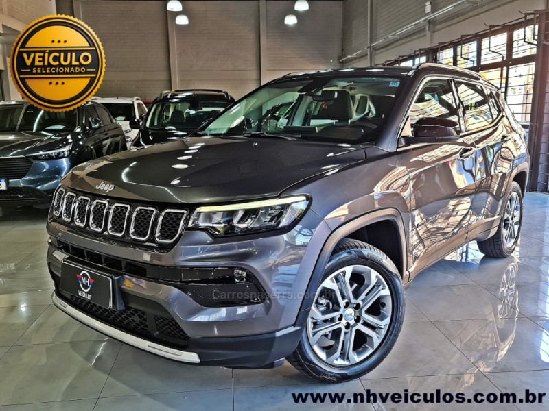 COMPASS 1.3 LONGITUDE T270 16V TURBO FLEX 4P AUTOMÁTICO - 2022 - NOVO HAMBURGO
