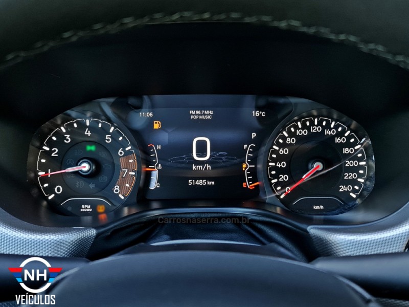 COMPASS 1.3 LONGITUDE T270 16V TURBO FLEX 4P AUTOMÁTICO - 2022 - NOVO HAMBURGO