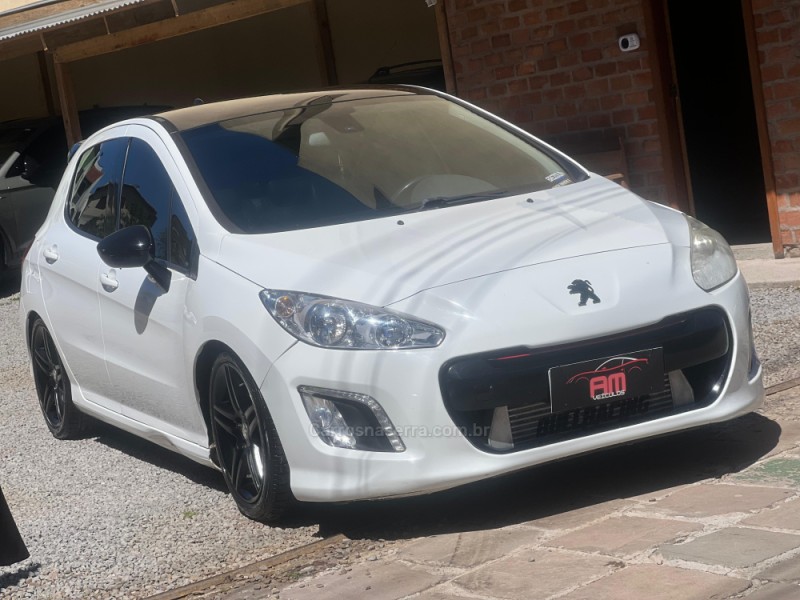 308 1.6 griffe thp 16v gasolina 4p automatico 2013 caxias do sul