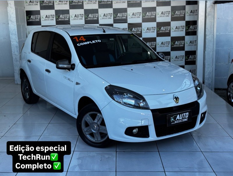sandero 1.0 tech run 16v flex 4p manual 2014 caxias do sul