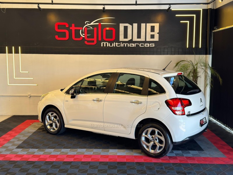 C3 1.6 EXCLUSIVE 16V FLEX 4P AUTOMÁTICO - 2014 - ESTâNCIA VELHA