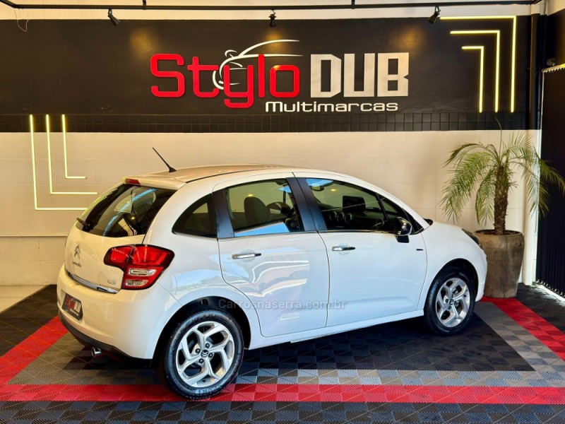 C3 1.6 EXCLUSIVE 16V FLEX 4P AUTOMÁTICO - 2014 - ESTâNCIA VELHA