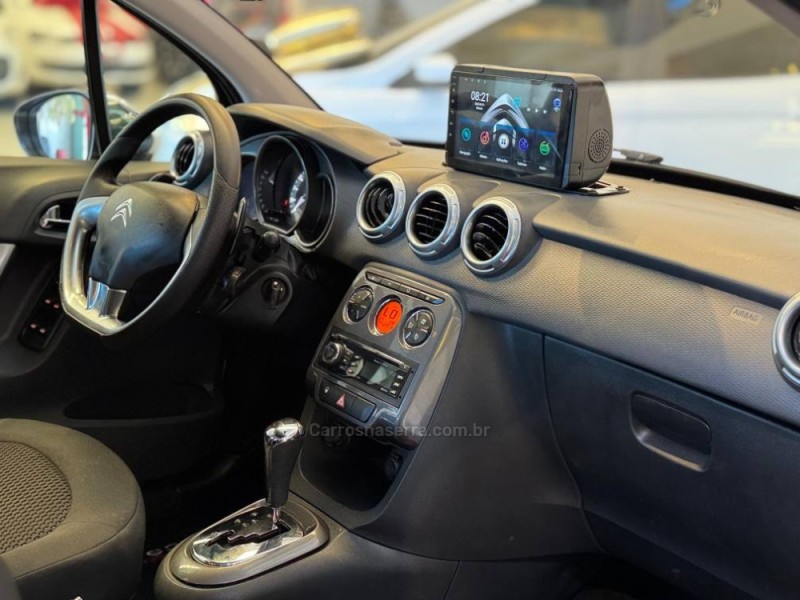 C3 1.6 EXCLUSIVE 16V FLEX 4P AUTOMÁTICO - 2014 - ESTâNCIA VELHA
