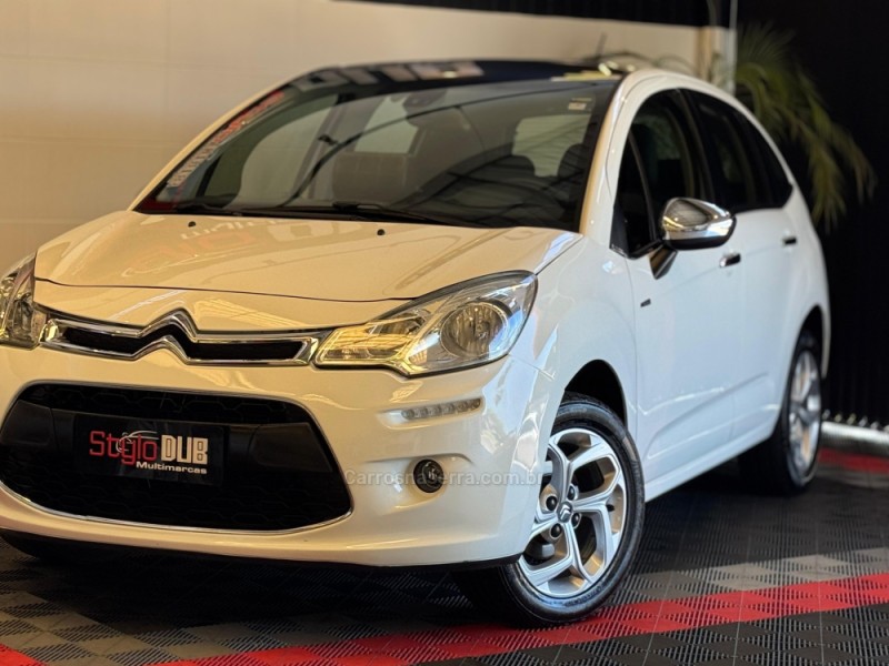 C3 1.6 EXCLUSIVE 16V FLEX 4P AUTOMÁTICO - 2014 - ESTâNCIA VELHA