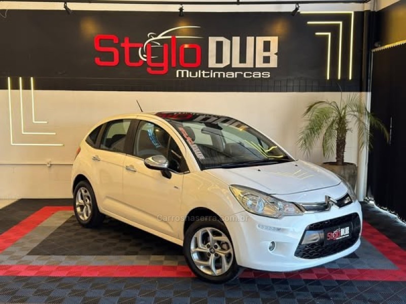 c3 1.6 exclusive 16v flex 4p automatico 2014 estancia velha