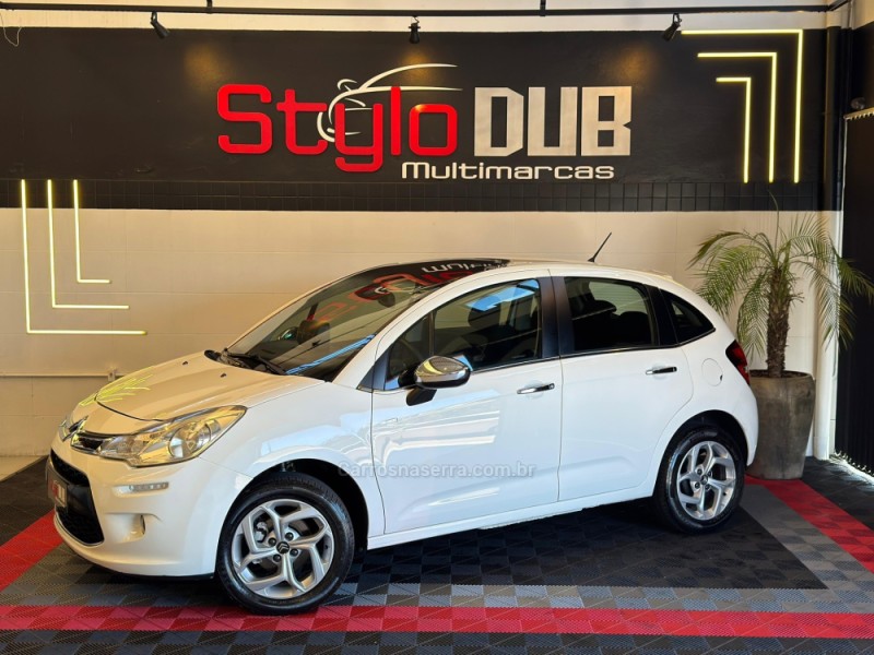 C3 1.6 EXCLUSIVE 16V FLEX 4P AUTOMÁTICO - 2014 - ESTâNCIA VELHA