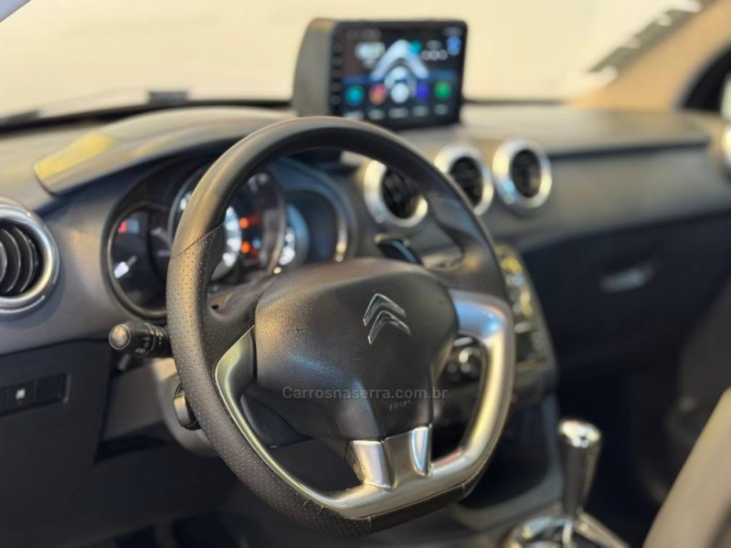 C3 1.6 EXCLUSIVE 16V FLEX 4P AUTOMÁTICO - 2014 - ESTâNCIA VELHA
