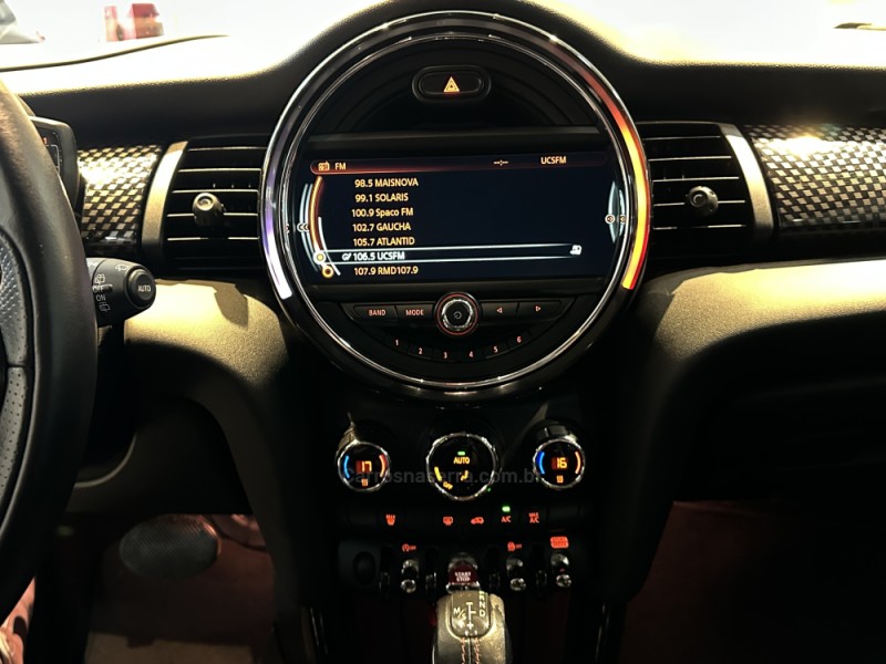 COOPER 2.0 S EXCLUSIVE 16V TURBO GASOLINA 2P AUTOMÁTICO - 2018 - CAXIAS DO SUL