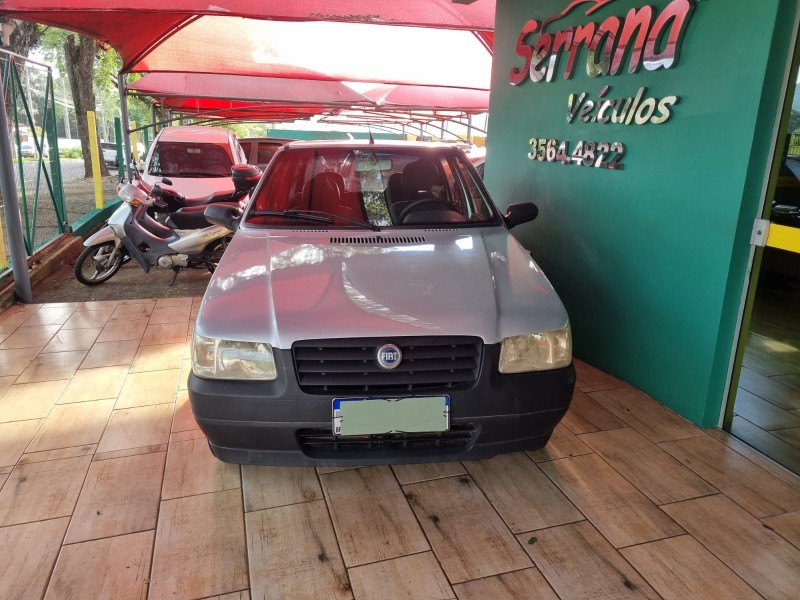 UNO 1.0 MPI MILLE ELX 8V GASOLINA 4P MANUAL - 2008 - DOIS IRMãOS